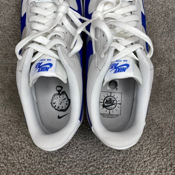 Nike Air Force 1 07 LV8 AF1 Time Warp Game Royal FJ5471-121 Men’s US Size 9.5 - Picture 8 of 11